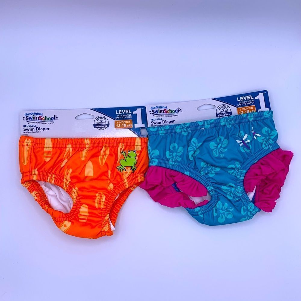 Swim Diapers 6 months  13-18 lbs
